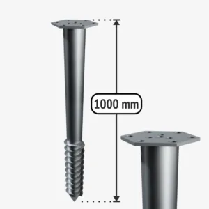 Skruvpali pamati M1000