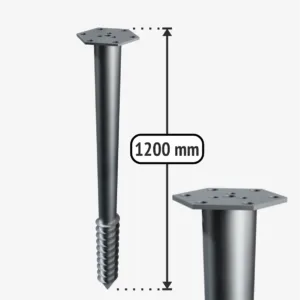 Skruvpali pamati M1200 68