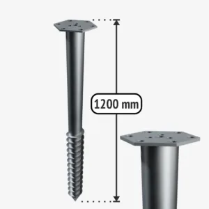 Skruvpali pamati M1200 76