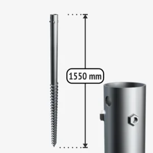 Skruvpali pamati G1550 68