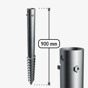 Skruvpali pamati G900 76