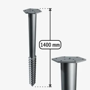 Skruvpali pamati M1400